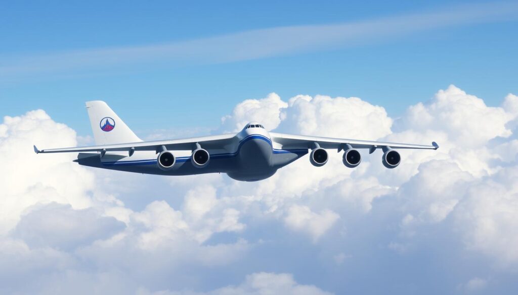 Antonov An-124 heavy cargo aircraft