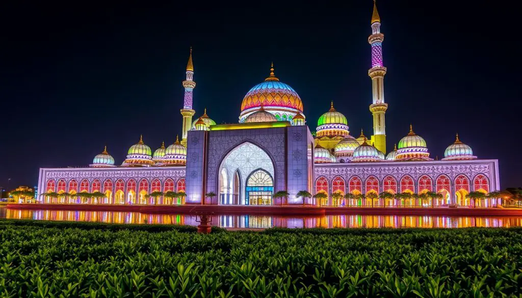 Crystal Mosque modern architecture