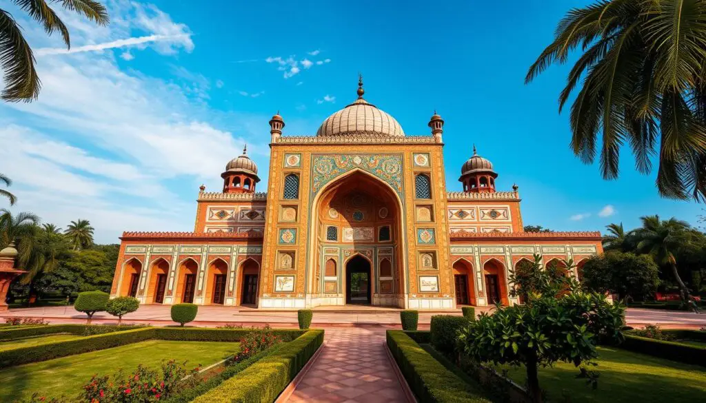 Masjid Wazir Khan showcasing brilliant art in mosques