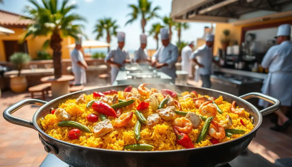 Paella - Spanish cuisine