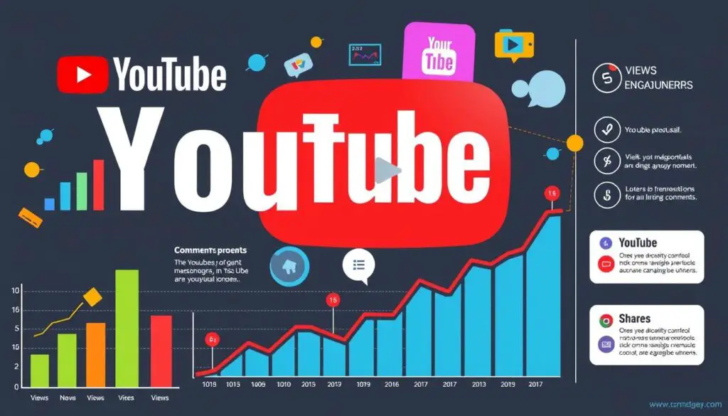 YouTube engagement metrics