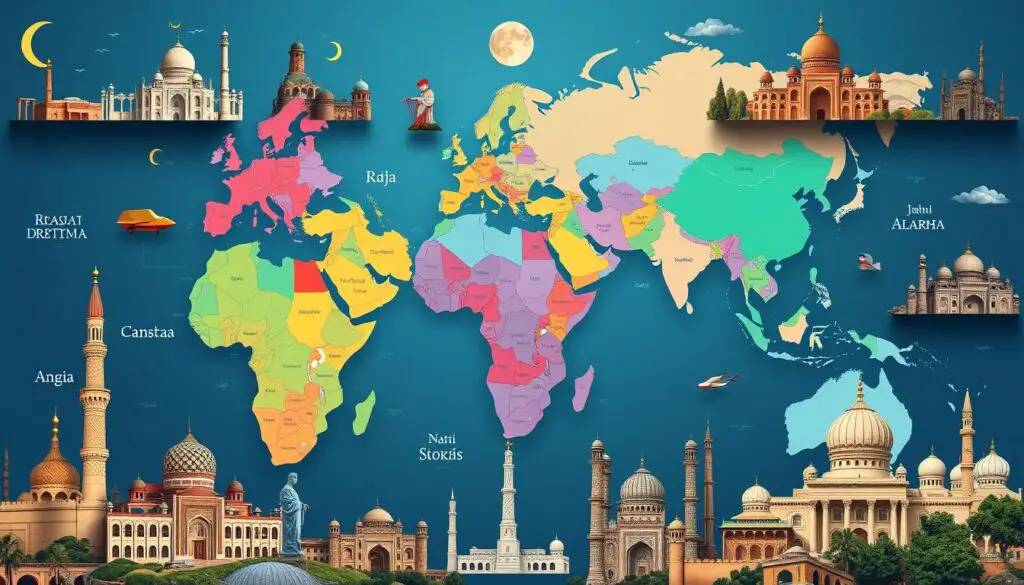 demographics of Islamic countries