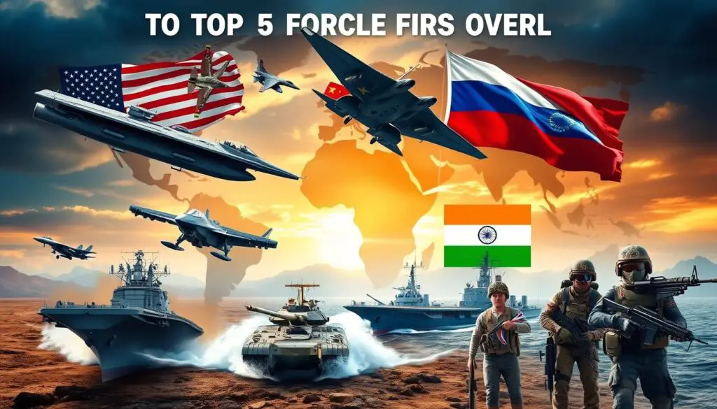 top 5 powerful military in the world